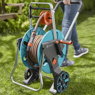 Gardena CleverRoll M Slangevogn - med 20 meter Gardena Flex-slange